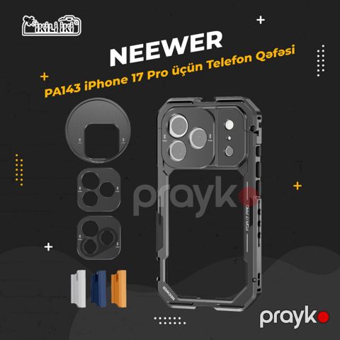 Apple iPhone 17 Pro üçün telefon qəfəsi Neewer PA143 — Bakı