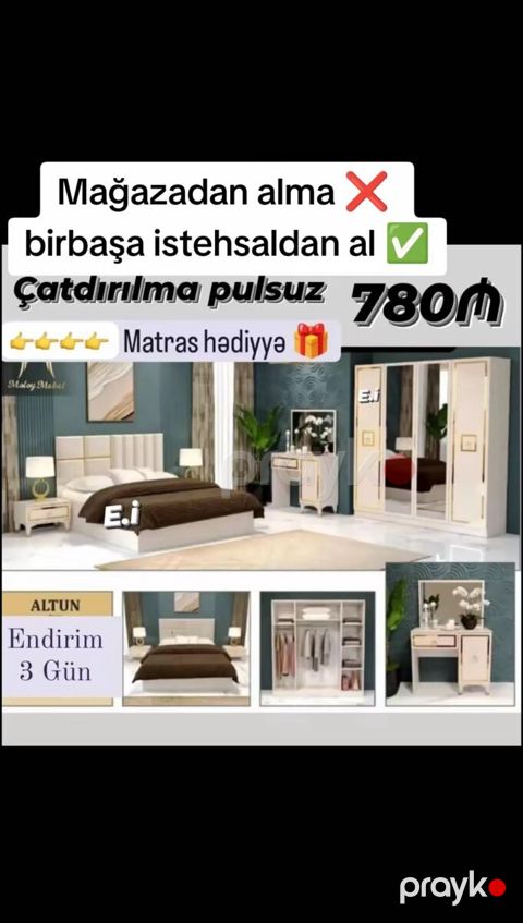 Yataq otağı mebeli — Bakı