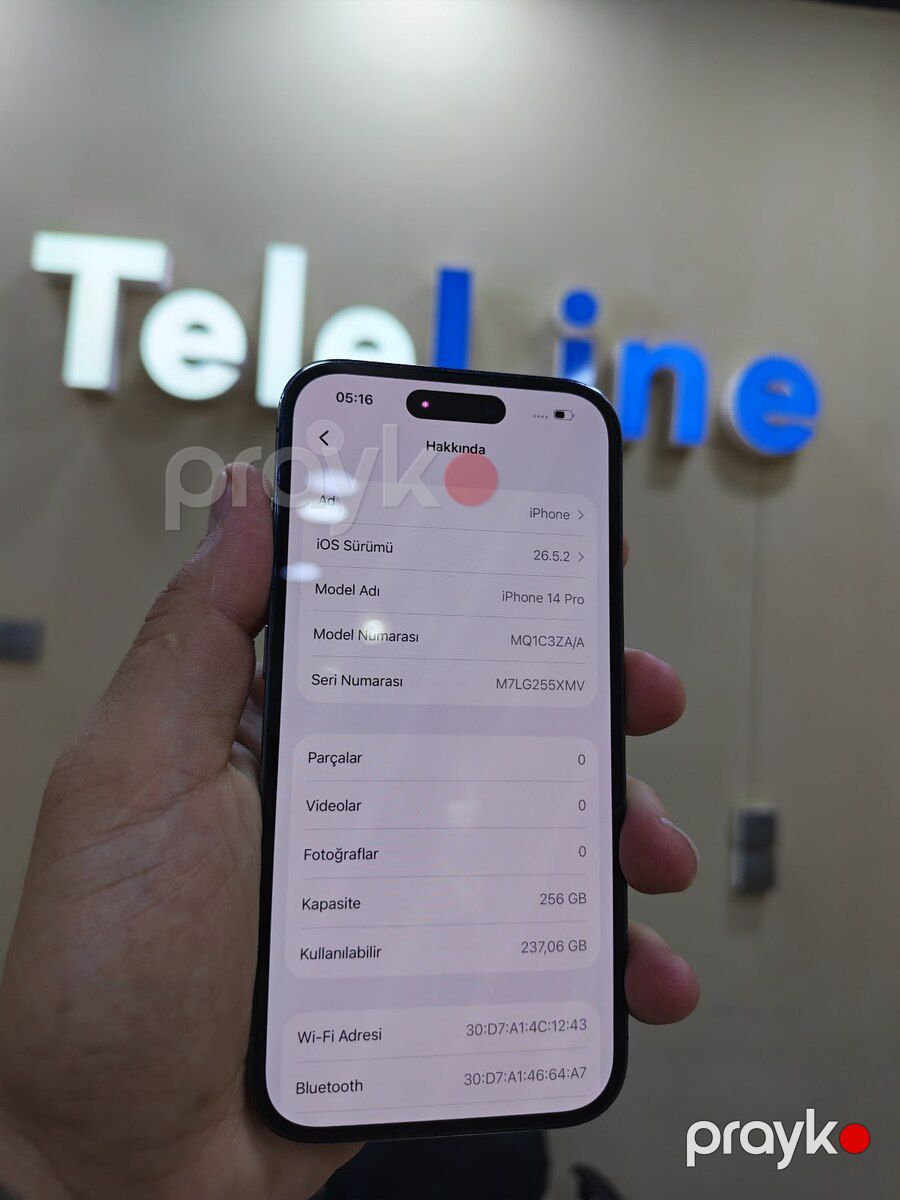 Apple iPhone 14 Pro Deep Purple 256GB/6GB — Smartfonlar, Bakı (3)