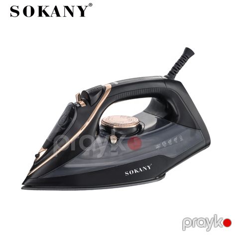Sokany SK-11006 - Buxarlı Ütü, 2400W Güc, Keramika Altlıq, Sürətli və Effektiv Ütüləmə, Müxtəlif Buxar Rejimləri və Gündəlik İstifadə üçün Ütü — Bakı