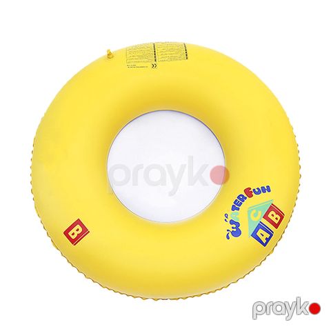 Üşaqlar üçün Water Fun Şişmə Üzgüçülük Şarı Sarı Rengli Can Simidi — Bakı