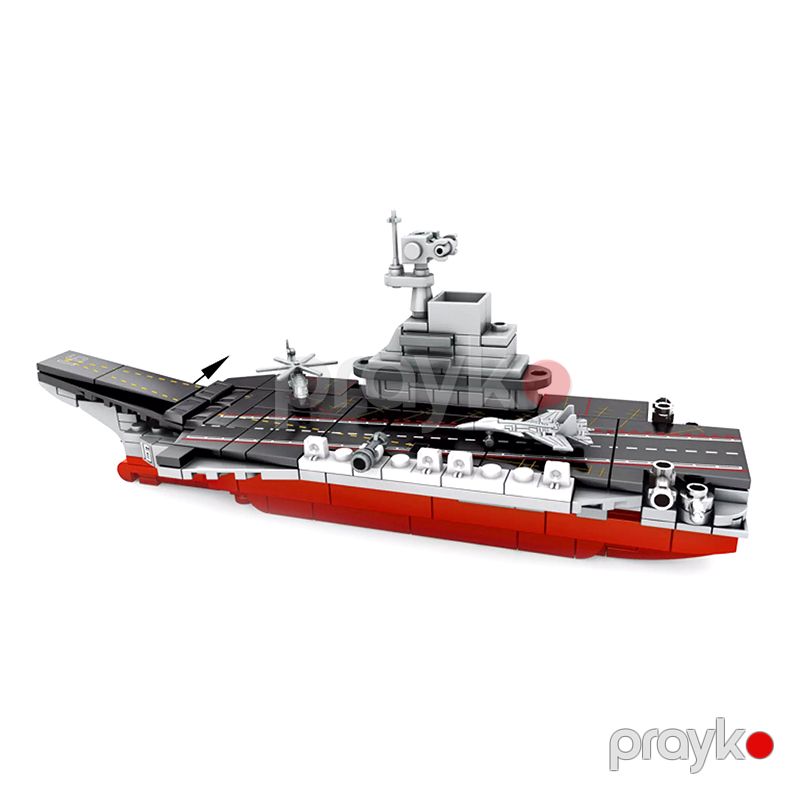 Konstruktor Hərbi Döyüş Gəmisi Pla.navy Lıaonıng Model SY1563 Plastik Bloklar 402 ədəd — Oyuncaqlar, Bakı (2)