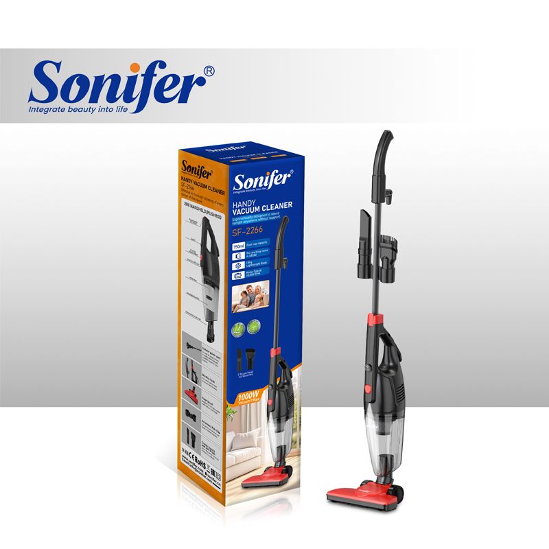 Sonifer SF-2266 - Tozsoran, Vertikal Tozsoran, 1000W Güc, Elektrikli Güclü Portativ Çubuqlu Tozsoran Dik Əl Simli Tozsoran — Tozsoran, Bakı (5)