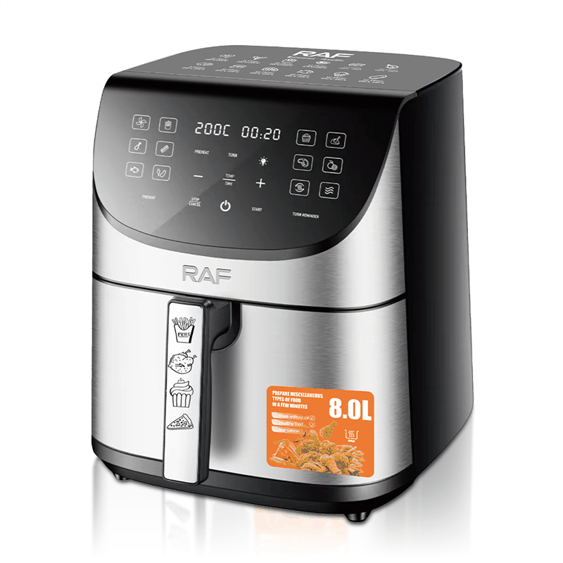 RAF R.5388 - Qoşa Spirallı Mətbəx Fritürü, 8L Həcm, 1700W Güc alt-üst spirall — Digər mətbəx texnikası, Bakı (3)
