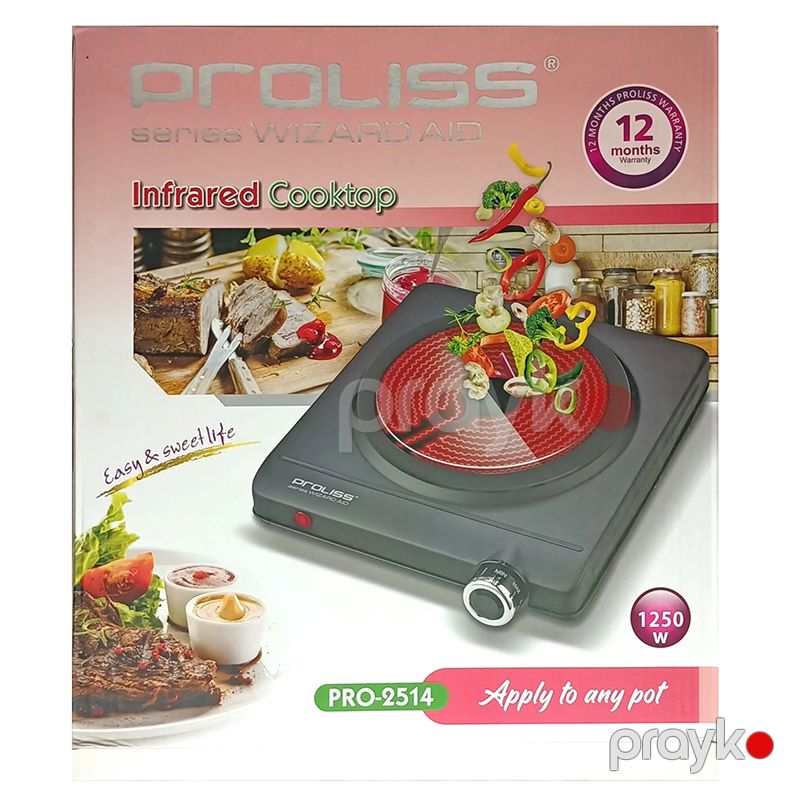 Prolıss Pro-2514 Elektrikli Soba Paslanmaz Polad Plitə Qızdırıcı — Plitələr, Bakı (4)