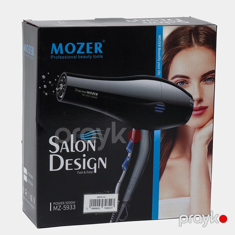 Mozer MZ-5933 Saç Qurutma Feni Peşəkar Saç Qurutma Maşını Hava Feni 5000W — Fən, Bakı (7)