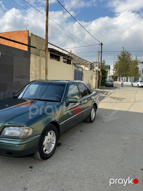 Mercedes C 180, 1.8 L, 1994 il, 586 000 km 10-XK-844 — Avtomobillər, Bakı (2)