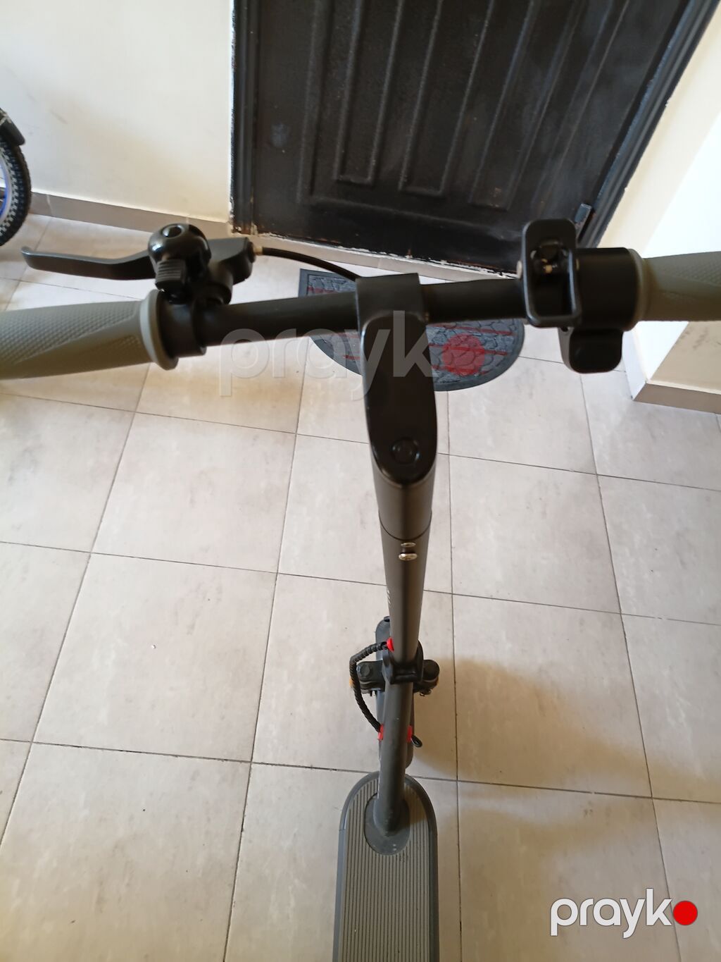 Elektrik skuter – ToBa ST-555 - Güclü ön və arxa təkərlər — Skuterlər, Qobu (4)