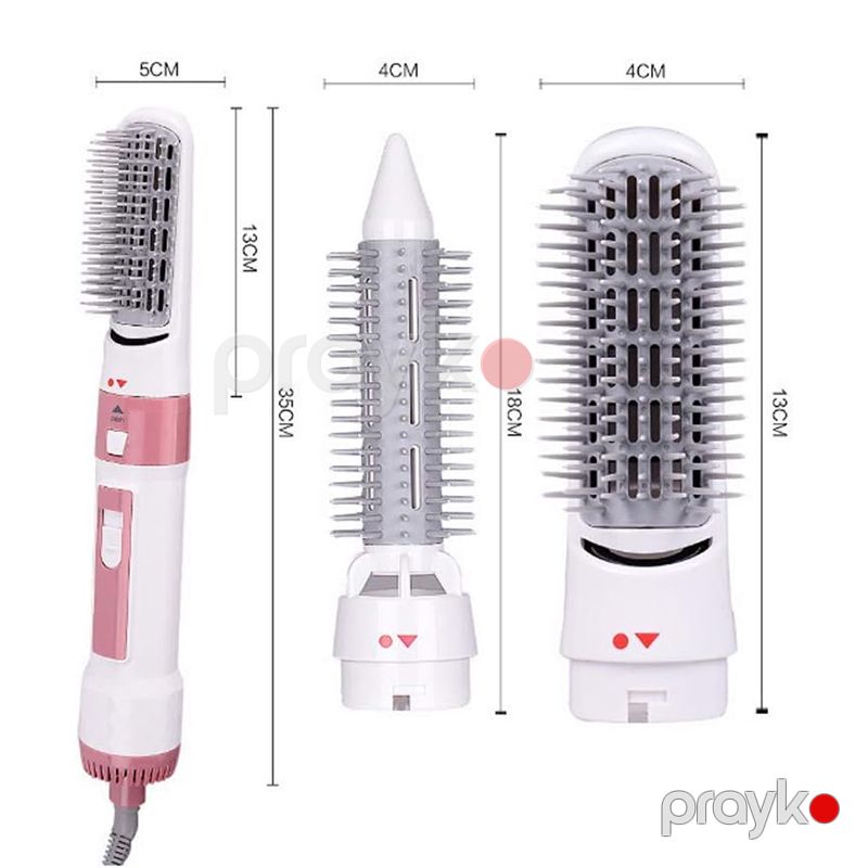 Vitek VT-1312 Elektrikli Saç Qurutma Feni 3-ü 1 Arada Fen Quruducu Düzleşdirici Təbii Buruq Feni 1200W — Fən, Bakı (3)