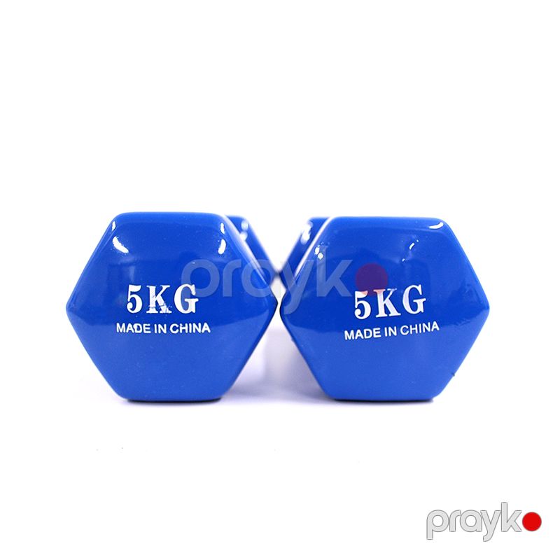 Sweat Kauçuk Örtüklü Qantel Dəsti 2x 5kq Toplam Ağırlıq 10kq — Fitness və simulyatorlar, Bakı (2)