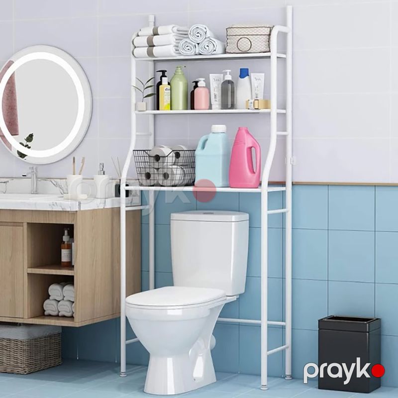 Paltaryuyan Üçün Saxlama Rəfi Çoxfunksiyalı Hamam Vanna Otağı Rəfi 3 Hissəli Yerə qənaət edən Saxlama Rəfi — Mallar, Bakı (3)
