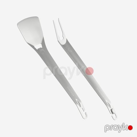 Barbekü üçün dəst Decathlon Quechua 8751074, paslanmayan polad — Bakı