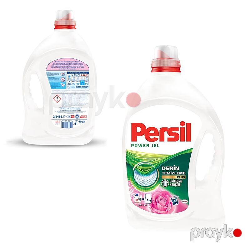 Persil Sıvı Çamaşır Deterjanı Persil Jel Gül 33 Yıkama 2310 Ml Persil Leke Karşıtı & Gül Kokulu Renkliler için Sıvı Deterjan — Mallar, Bakı (2)