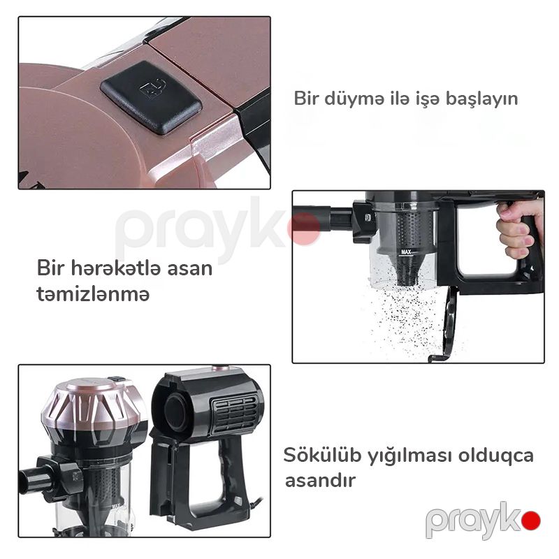 Elektrikli Əl Tozsoranı 600W Yüksək Gücə Məxsus Avtomobil Üçün Əl Tozsoranı 10pcs/set Tozsoran Maşın — Tozsoran, Bakı (3)