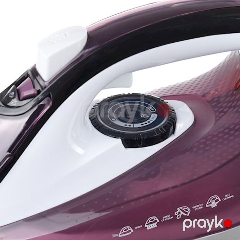 Sonifer SF-9066 - Ütü, 1600W Güc, Yüksək Keyfiyyətli Keramika Altlıq, Buxar Təchizatı Tənzimlənməsi, Avtomatik Söndürmə — Ev texnikası, Bakı (3)