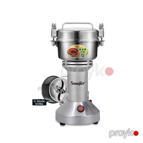 Sonifer SF-3576 Paslanmayan Polad Üyüdücü Qəhvə Ədviyyat Üyüdücü 950W — Bakı