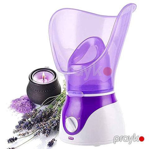 Elektrikli Üz Buxar Cihazı Sauna Spa Üz Nəmləndiricisi Protativ Dəriyə Qulluq Vasitəsi Silikon Üz Və Burun Buxar Aləti 50Ml — Bakı