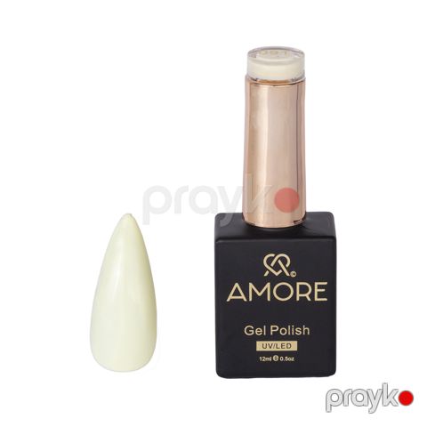 Dırnaqlar üçün gel-lak Amore 91, sarı, 12 ml — Bakı