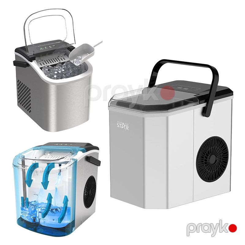 Winning Star ST9500 1.2 Litr Tutumlu Ev İstifadəsi Üçün Mini Portativ Yay Buz Hazırlayan Soyducu Freezer — Soyuducular, Bakı (5)