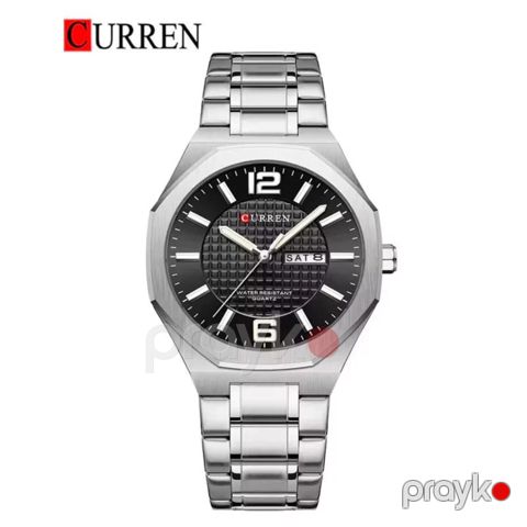 Qol saatı kişilər üçün Curren 8476 Silver/Black — Bakı