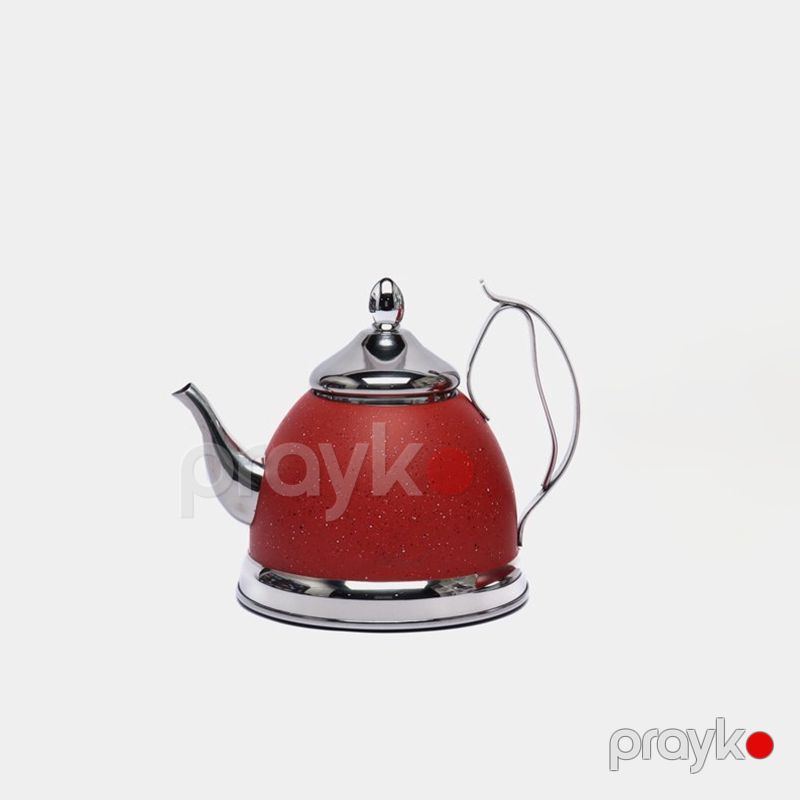 Çaydan Sonifer SF-2511 Paslanmayan Polad Qırmızı Rengli 1 L Tutumunda Kiçik Ölçülü Polad Sonifer Çaydan — Çaynikler və qəhvə qabları, Bakı (4)