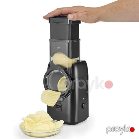 Sonifer SF-5550 - Doğrayıcı 6-sı 1-də Çoxfunksiyalı Dilimləmə Doğrama Diski Elektrikli Tərəvəz Doğrayan Salat Doğrayıcı — Bakı