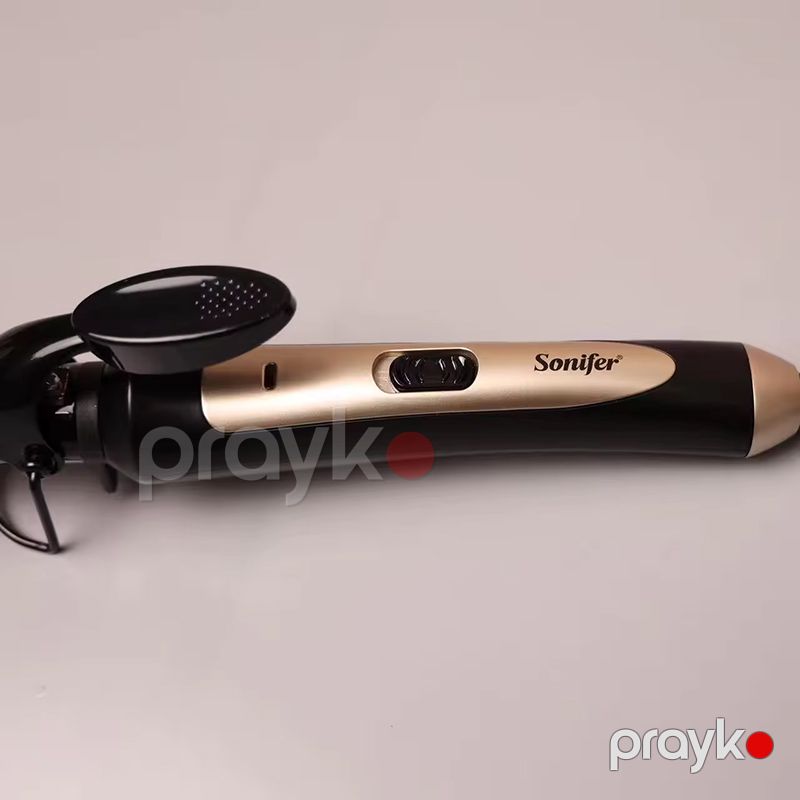 Sonifer SF-9585 Peşəkar Elektrikli Saç Burma Feni Qıvrım Saçlar Üçün Buruq Ütü Feni Maşa — Fən, Bakı (3)
