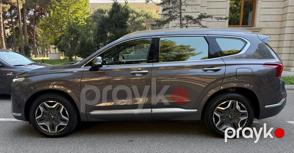Hyundai Santa Fe, 1.6 L, 1.49 kWh, 2021 il, 96 000 km 10-SZ-119 — Avtomobillər, Bakı (6)