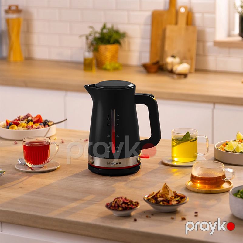 Bosch MyMoment TWK3M123 Çaydan 1.7L İkitərəfli Su Səviyyə Göstəricili Bosch Çaydan 2200V Klassik Müasir Dizaynlı Çaydan — Elektrik çaydanları və termoslar, Bakı (6)