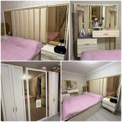 Yataq dəsti 1600 Azn satılır.Matras verilir. Taxt bazalıdır. Soft — Digah