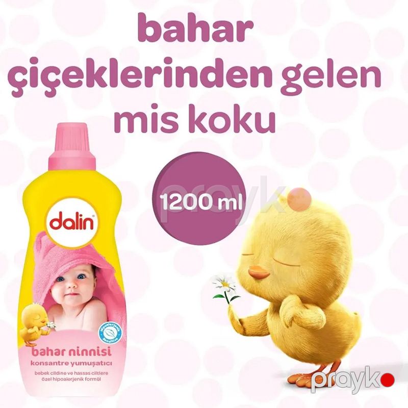 Dalin Konsantre Yumuşatıcı Düş Bahçesi 1200 Ml Çamaşır Yumuşatıcısı Körpələr Üçün Geyim Yumuşadıcı Ətirli Maye Sabun — Gözəllik və səhiyyə, Bakı (3)