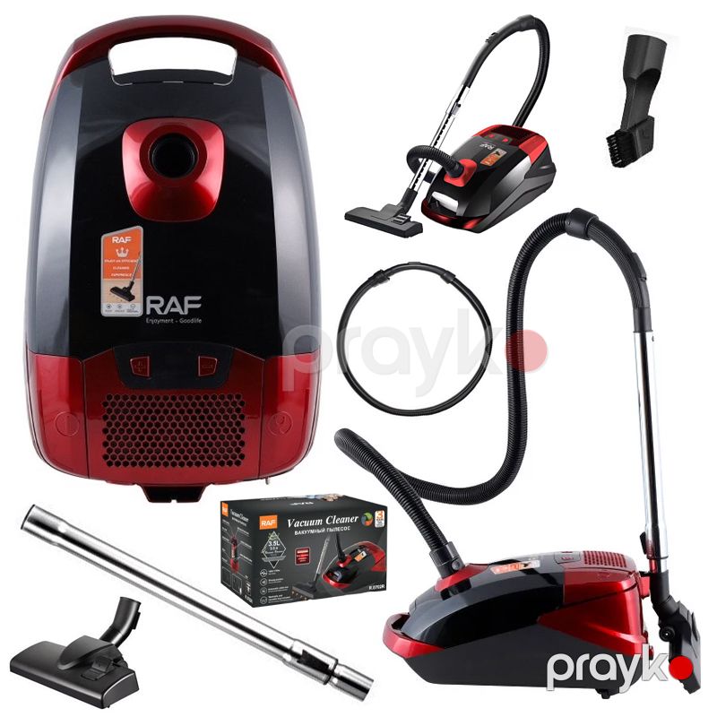 RAF 3.5L Güclü Sorma LED Displey Quru Torbalı Tozsoran RAF R.8702 Tozsoran 1700W — Tozsoran, Bakı (3)