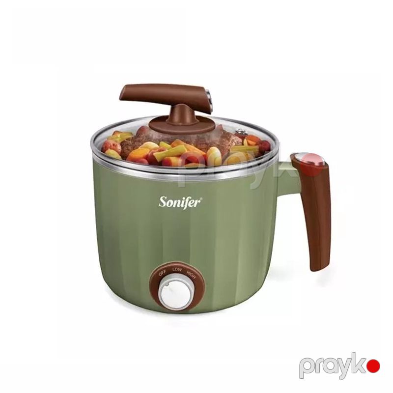 Sonifer SF-1503 Çoxfunksiyalı Elektrikli Qazan 600W İsidici Elektrikli Qazan — Qablar və mətbəx əşyaları, Bakı (7)