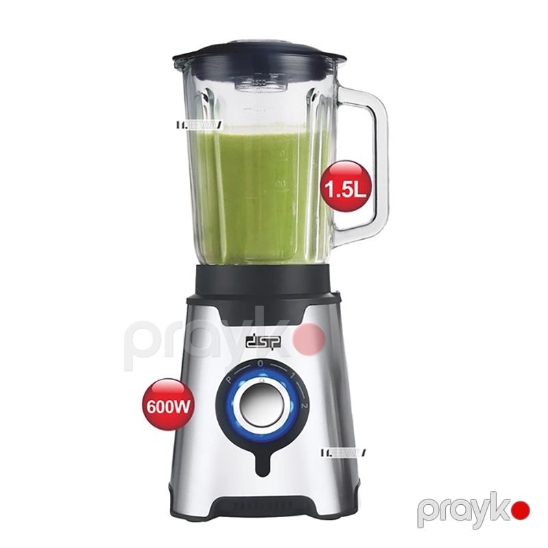 2-si 1 Arada DSP Stasionar Şüşə Mətbəx Blenderi 600W Gücündə Peşəkar 2 Müxtəlif Sürətli Gümüş Qəhvə Dəyirmanı — Blenderlər, xırdalayanlar və mikserlər, Bakı (2)