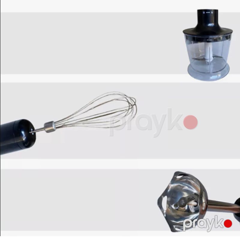 Tiffany TF-9001 Çoxfunksiyalı Elektrikli Blender Yumurta Çırpıcı Əl Blenderi 800W — Blenderlər, xırdalayanlar və mikserlər, Bakı (4)