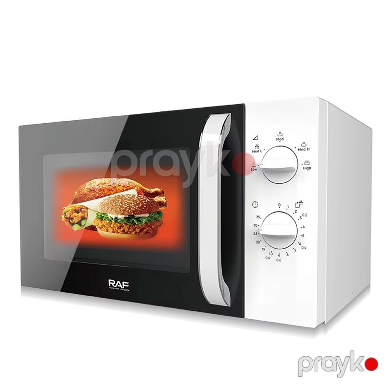 Mikrodalğalı soba RAF Yüksək keyfiyyətli üstün mexaniki düyməli mikrodalğalı soba R.8002 ağıllı əritmə mikrodalğalı soba — Ev texnikası, Bakı (2)