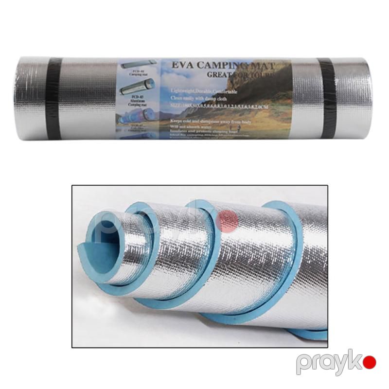 Kamp üçün 10mm lik Aliminium Üzlü Yoga Matı — Fitness və yoqa, Bakı (5)