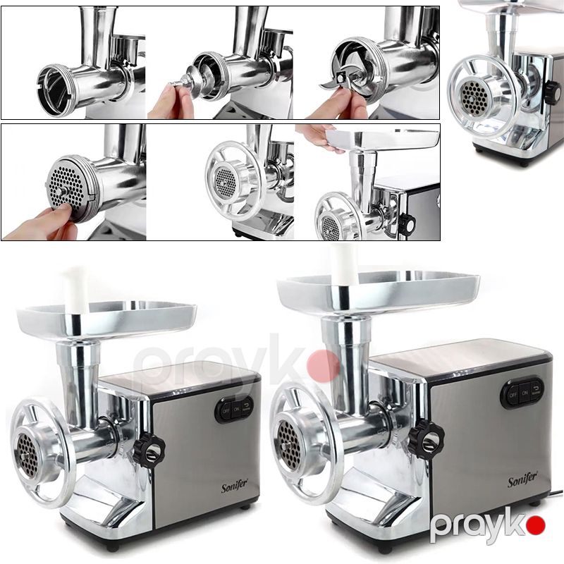 Sonifer SF5001 3000W Ətçəkən Paslanmayan Polad Ət çəkən Çox funksiyalı Sonifer SF-5001 — Digər mətbəx texnikası, Bakı (5)