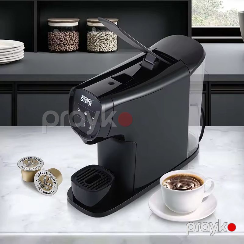 Wınnıng Star ST-9701 Çoxfunksiyalı Qəhvə Hazırlayan Elektrikli Yüksək Təzyiqli Espresso Maşını 1200W — Digər mətbəx texnikası, Bakı (2)