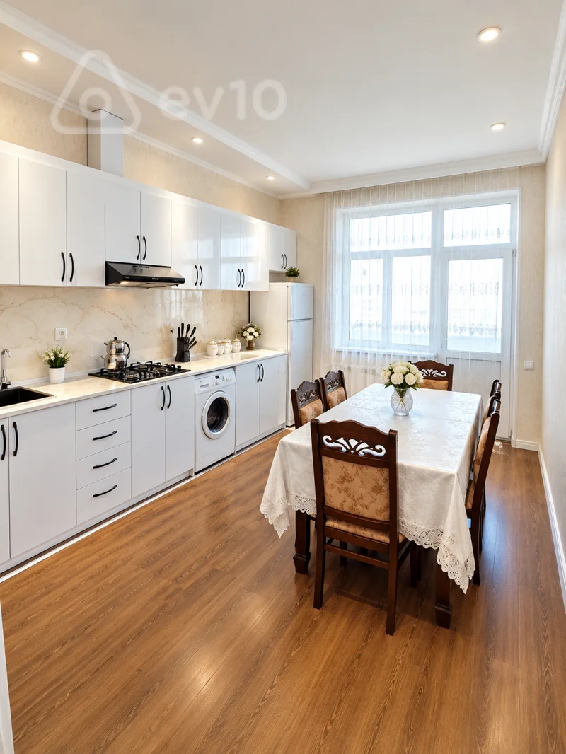 2 otaqlı mənzil, 90 m², Məhəmməd hadi küçəsi — kirayə — Mənzil, Bakı (4)