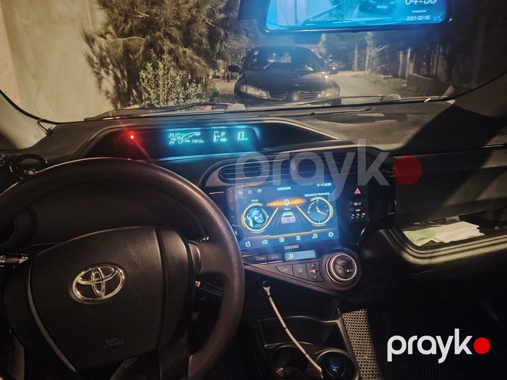 Toyota Aqua, 1.5 L, 0.87 kWh, 2017 il, 133 000 km — Avtomobillər, Bakı (6)