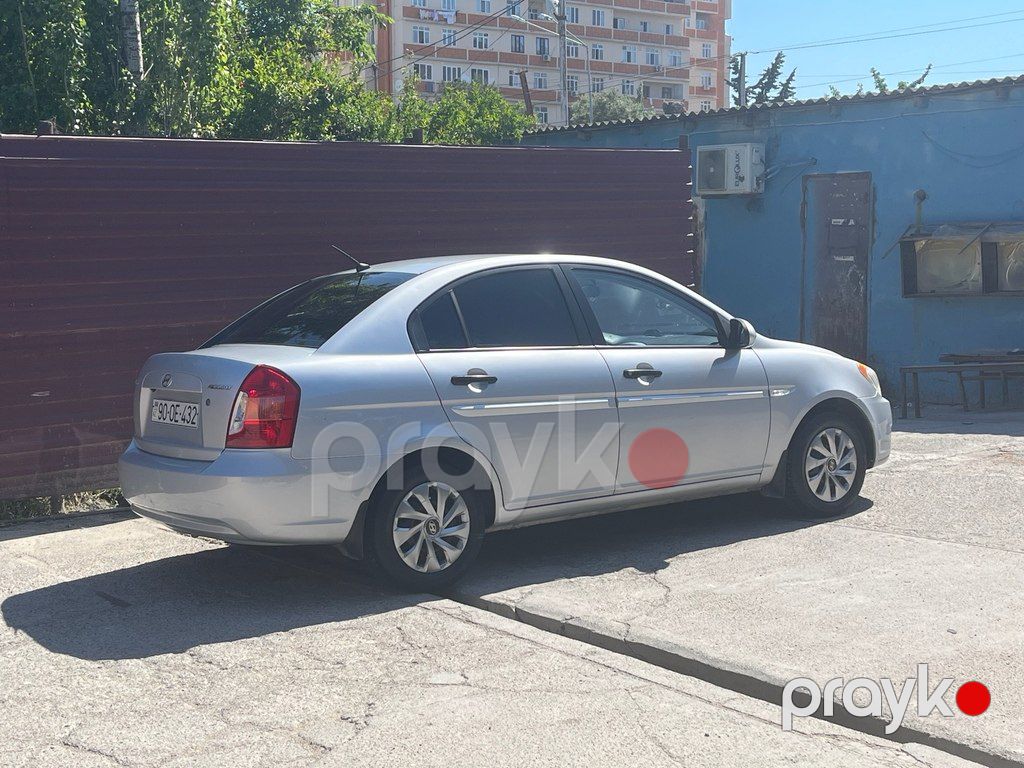 Hyundai Accent, 1.4 L, 2008 il, 235 000 km 90-OE-432 — Avtomobillər, Bakı (9)
