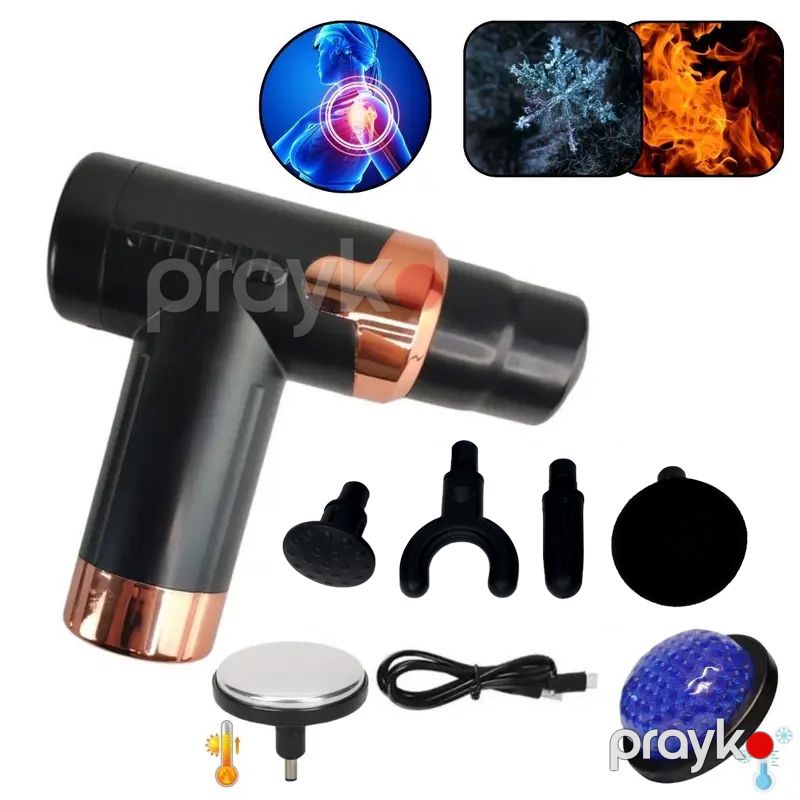 Massage gun Jy-760 Masaj Silahı İsti və Soyuq Müalicə üçün 6 Fərqli İntensivlik Səviyyəli Masaj Tapancası — Masaj aparatları, Bakı (6)