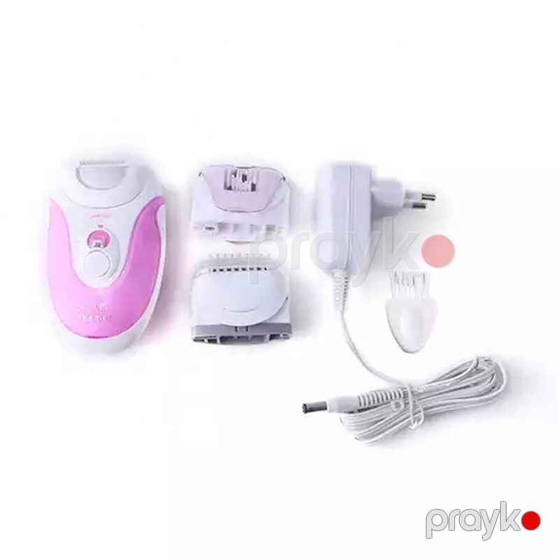 Kemei KM-299 - Epilyator 3-ü 1-də Epilyator Elektrikli Qadın Tük Qırxma Trimmeri Bikini Ayaqları Bədən Epilyatoru — Usturalar, trimmerler və epilyatorlar, Bakı (5)