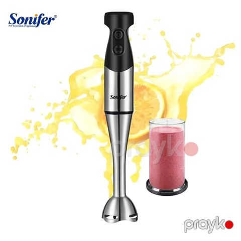 Sonıfer SF-8030 Çoxfunksiyalı Elektrikli Blender Dəsti Əl Blenderi Smoothie Blender 500 W — Bakı