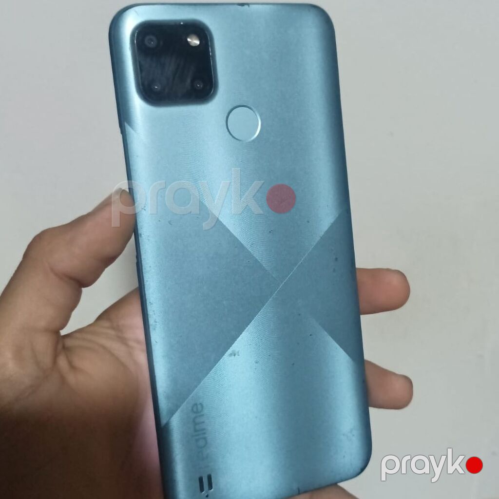 Realme C21Y, 64 GB, rəng - Mavi, Barmaq izi — Realme, Bakı (2)