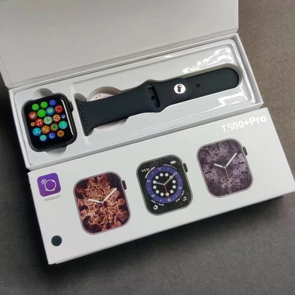 HiWatch T500+ smart saatı - saat funksiyası + fitnes treker — Elektronika, Bakı (2)