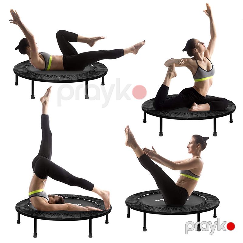 Uşaq və Böyüklər Üçün Davamlı Məşq Batutu Davamlı Fitness Trampolin — Fitness və simulyatorlar, Bakı (3)