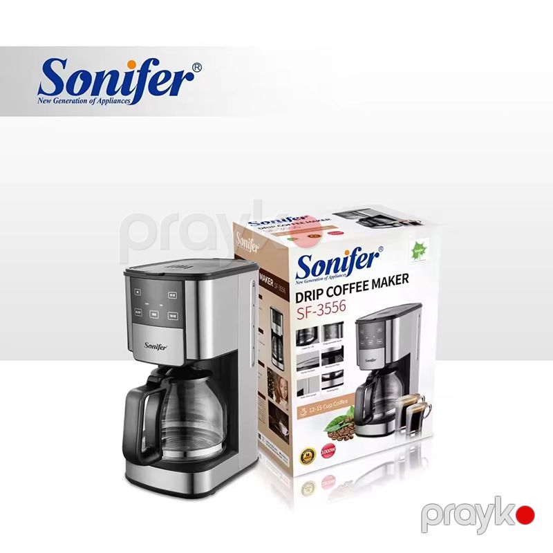 Sonifer SF-3556 Çoxfunksiyalı Qəhvə Maşını Yüksək Keyfiyyətli Kofe Hazırlayan Aparat — Digər mətbəx texnikası, Bakı (6)