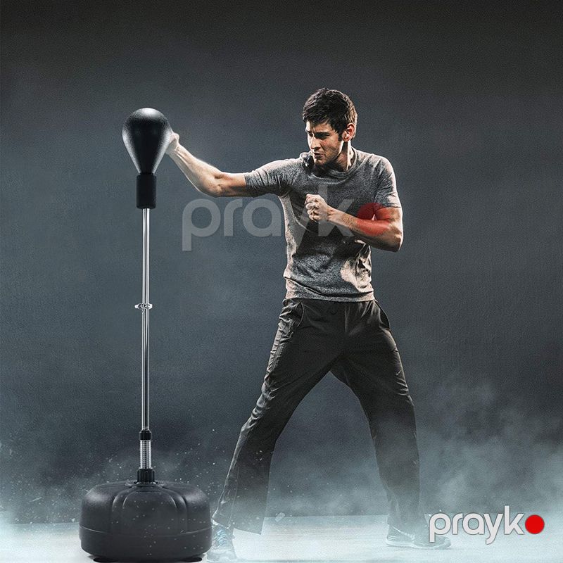 Tənzimlənən Boks Kisəsi Böyüklər və Yeniyetmələr Üçün Boks Qruşaşı Boxing Bob Punching Bag — İdman, hobi, istirahət, Bakı (2)